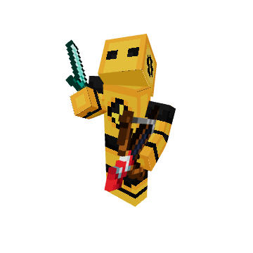 Ready for Battle minecraft pose by atebagautier