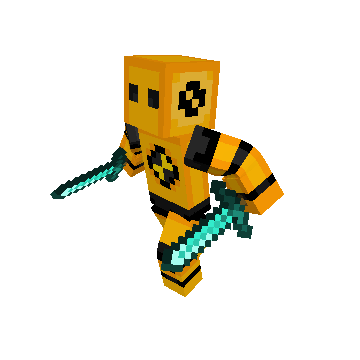 a combat pose - Minecraft pose by skorttimc | Perfect for thumbnails and renders