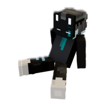 Relaxed Sitting Lean minecraft pose by br0nxx_nk