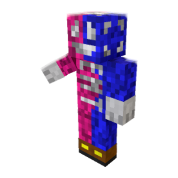 Pointing - Minecraft pose by enteleriant | Perfect for thumbnails and renders