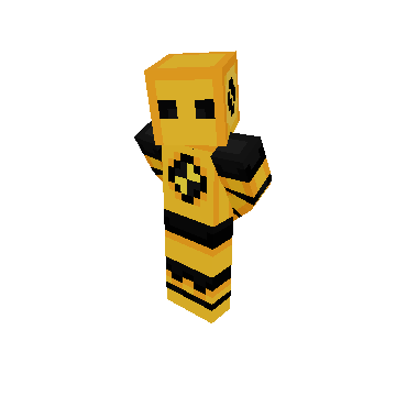 Amrs behind back - Minecraft pose by vlaming | Perfect for thumbnails and renders