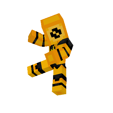 Kicking High minecraft pose by ricenchips2021