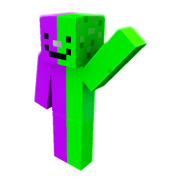 point - Minecraft pose by walziiamc | Perfect for thumbnails and renders