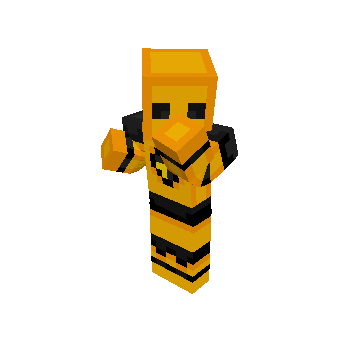 Leaning Punch - Minecraft pose by chilltushar | Perfect for thumbnails and renders