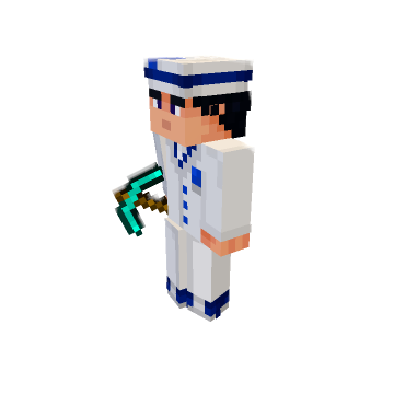 casual - Minecraft pose by pringletonwarlock | Perfect for thumbnails and renders
