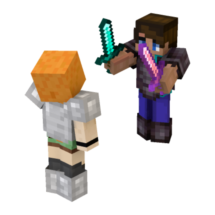 This or this? minecraft pose by futureahmed9