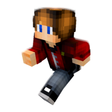 Running minecraft pose by kaashenkie