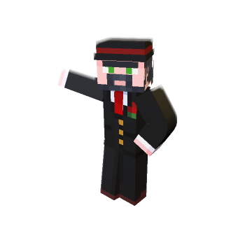 just go there minecraft pose by doomedcc
