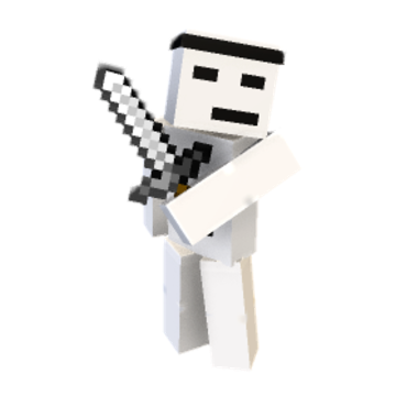 Sword pose - Minecraft pose by xyro_mc | Perfect for thumbnails and renders