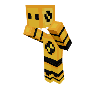 Shy Salutations - Minecraft pose by louise_labelle9 | Perfect for thumbnails and renders