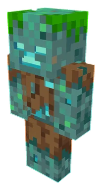 Minecraft Drowned PNG