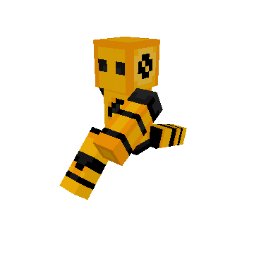 Leaping Forward - Minecraft pose by iamfivequacky | Perfect for thumbnails and renders