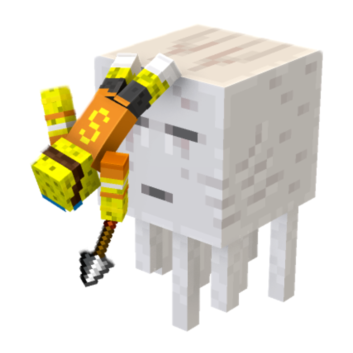 sponga spear - Minecraft pose by malikionbeat | Perfect for thumbnails and renders
