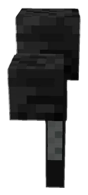 Minecraft Wither PNG, side