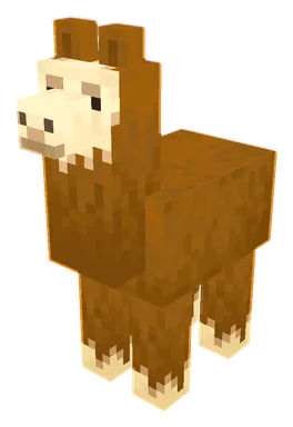 Brown Trader Llama PNG