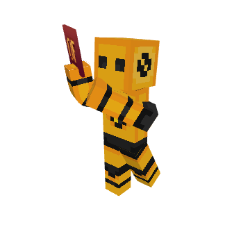 This is - Minecraft pose by mendocanmc | Perfect for thumbnails and renders