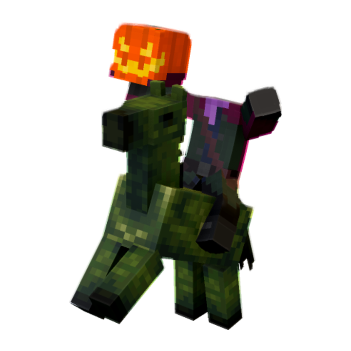 Headless horseman minecraft pose by thebaggler