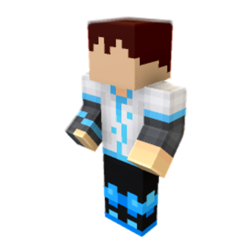F minecraft pose by Haji