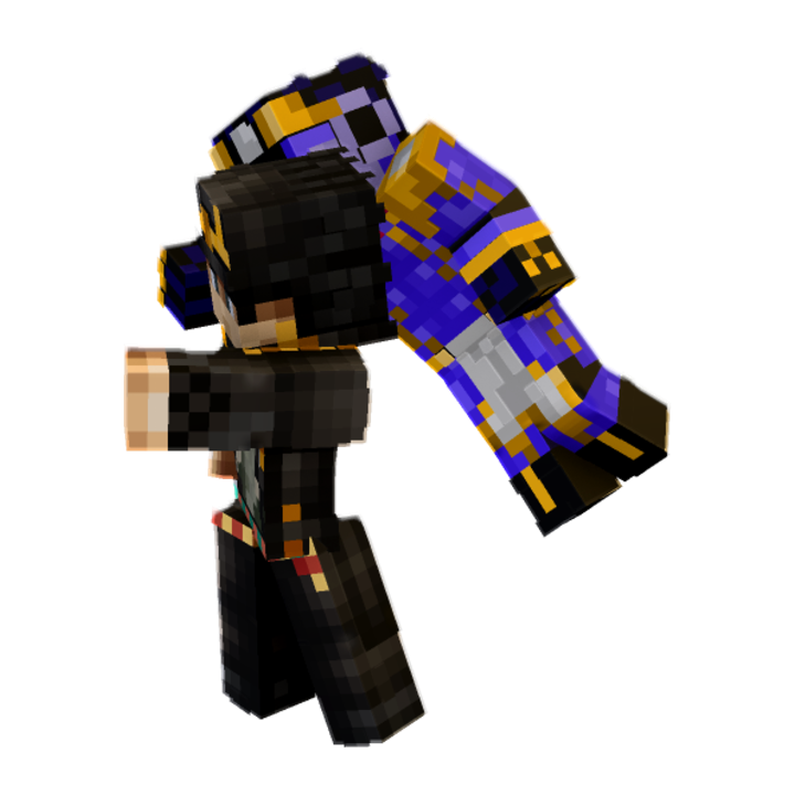 Jotaro star platinum pose minecraft pose by thebaggler