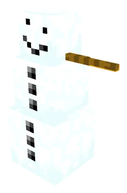 Minecraft Snow Golem PNG