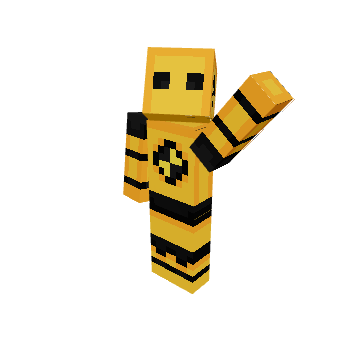 Friendly Wave - Minecraft pose by trillebille13 | Perfect for thumbnails and renders
