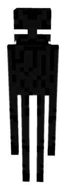 Minecraft Enderman PNG, front