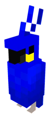 Blue Parrot PNG