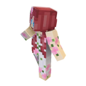 Shy and inquisitive minecraft pose by art3mis015