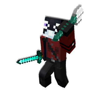 Victory - Minecraft pose by interceptorca | Perfect for thumbnails and renders
