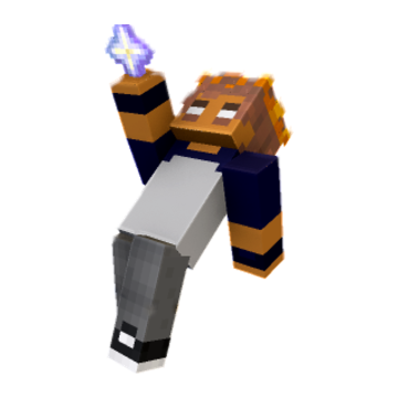 gojo float i am new at this stuff - Minecraft pose by frostyflames | Perfect for thumbnails and renders