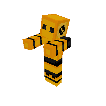 Welcoming T- - Minecraft pose by v7mdd | Perfect for thumbnails and renders