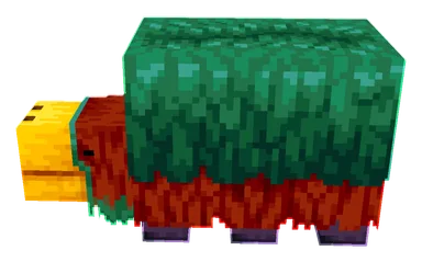 Minecraft Sniffer PNG, side