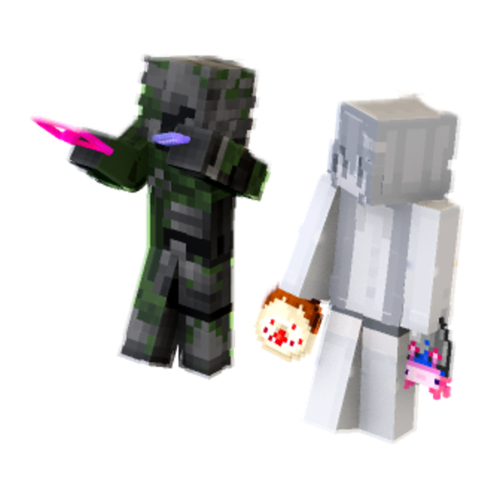 evil king and scare girl