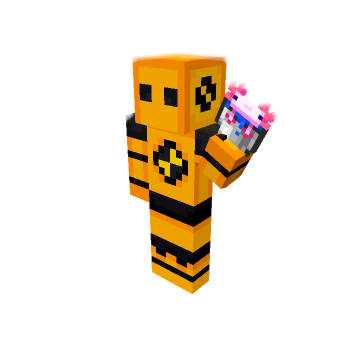 Axalottle - Minecraft pose by gingerbred123 | Perfect for thumbnails and renders