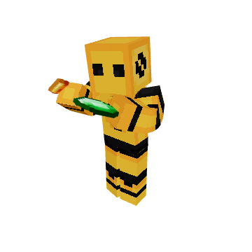 Emerald Offering - Minecraft pose by gavilillo29 | Perfect for thumbnails and renders