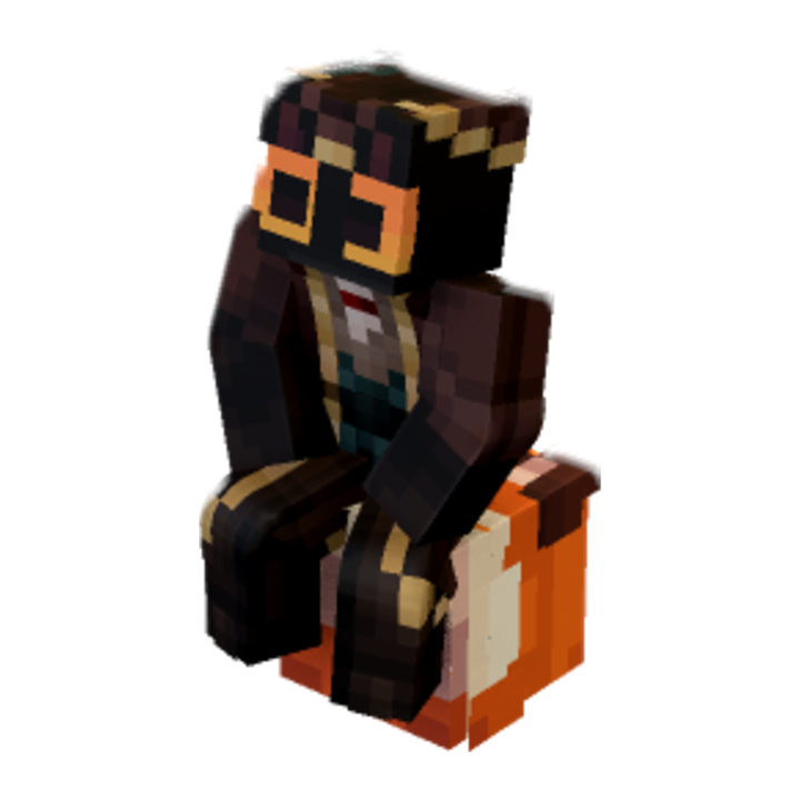 sitting on face - Minecraft pose by asteroidelm6780 | Perfect for thumbnails and renders