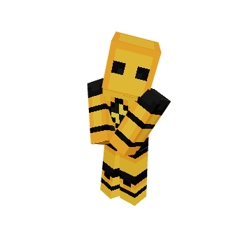 cutesy stand tilted head looking to the side - Minecraft pose by axopie | Perfect for thumbnails and renders