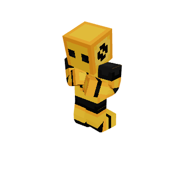 Defensive Block - Minecraft pose by b1reum | Perfect for thumbnails and renders