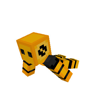 Relaxed Laying Down minecraft pose by tomosumis