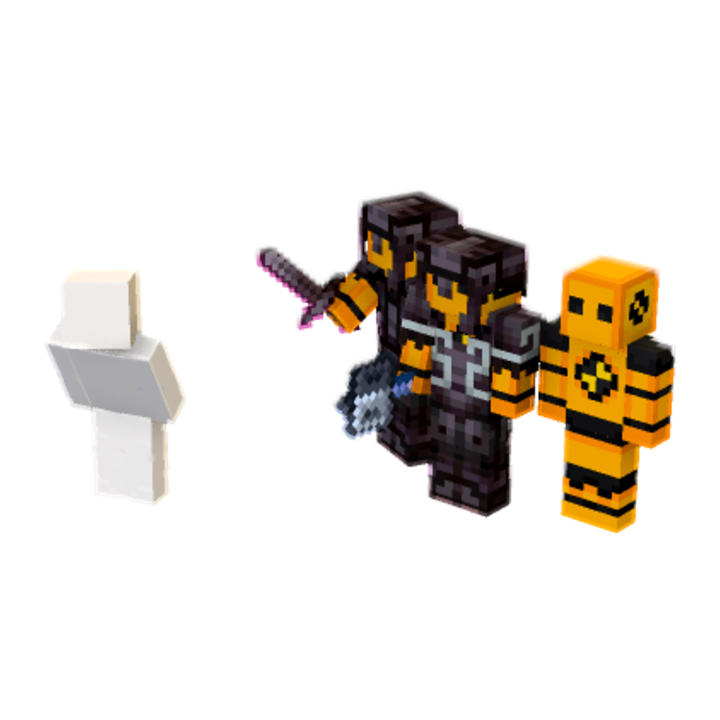 GG minecraft pose by unnamed