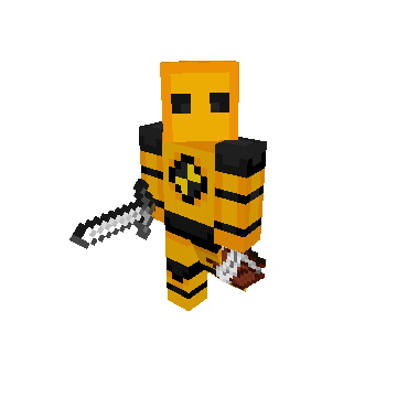 Looking - Minecraft pose by blue_is_online | Perfect for thumbnails and renders