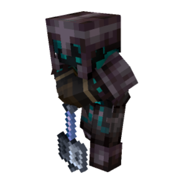 rest on mace minecraft pose by princediamond