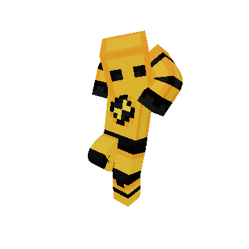 Arms behind head lean - Minecraft pose by canon_construction | Perfect for thumbnails and renders