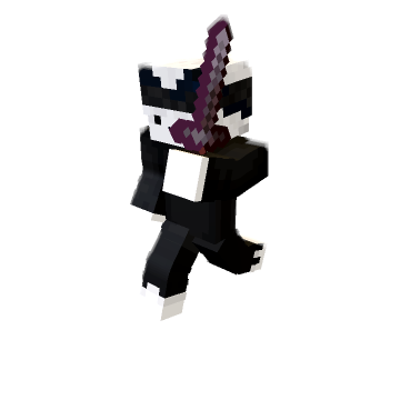 Hy - Minecraft pose by CURSED FIRE | Perfect for thumbnails and renders