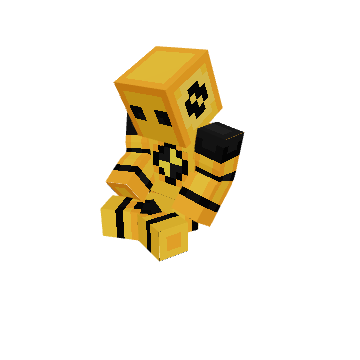 Contemplative Crouch - Minecraft pose by will_sum | Perfect for thumbnails and renders