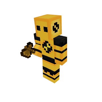 cutting wood - Minecraft pose by dudegamer | Perfect for thumbnails and renders