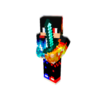 Looking at sword minecraft pose by ritothedominater