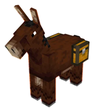 Minecraft Mule PNG