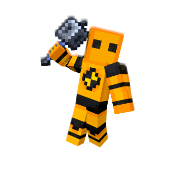 Raising Heavy Mace minecraft pose by yrurj56h5thxdrthdtt