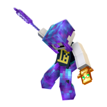 me holding mace - Minecraft pose by gasrasamelon | Perfect for thumbnails and renders